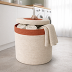 Cesto Multifuncional Versa – Náutico – Cru/Terracota